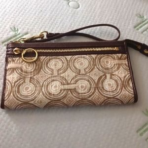 Coach wristlet